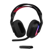 LogitechG ASTRO A20 X Schwarz - Kabelloses LIGHTSPEED Gaming-Headset und PLAYSYNC Basisstation