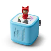 Tonies Toniebox 2 kabelloser Lautsprecher für Kinder himmelblau inkl. Kreativ Tonie