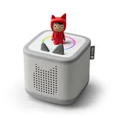 Tonies Toniebox 2 kabelloser Lautsprecher für Kinder grau inkl. Kreativ Tonie