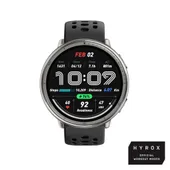 Amazfit Active 2 Round Black Sport Silicone 44mm Smartwatch HYROX-Modus