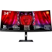 Xiaomi G34WQi 34 Zoll UWQHD Curved VA LED 21:9 180 Hz Gaming Monitor