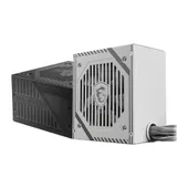MSI MAG A650BNL 650 Watt ATX PCIe 80+ Bronze Netzteil 120mm Lüfter Weiß