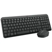 Logitech MK250 Combo Grafit, Kabellose Maus-Tastaturkombination, Bluetooth, 1000 DPI, Batteriebetrieb