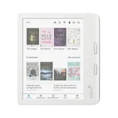 Thalia tolino vision color eBook-Reader; 7"-E-Ink-Farb-Display weiß