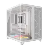 Corsair Air 5400 LX-R RGB iCUE LINK Weiß Midi Tower ATX Gaming Gehäuse