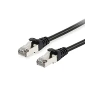 Equip 606102 Patchkabel, Cat.6A, S/FTP, 0.5m, Schwarz