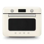 Smeg 50's Style Kombi-Tisch-Dampfbackofen Creme