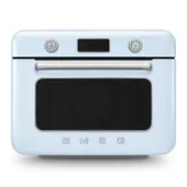 Smeg 50's Style Kombi-Tisch-Dampfbackofen Pastellblau