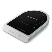 Smeg Portables Tisch-Induktionskochfeld Collezione Aesthetic Emerald Green-Matt