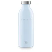 SMEG WBF01PB 24Bottles® Clima Bottle isolierte Edelstahlflasche Pastellblau 500 ml