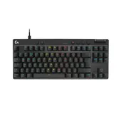 Logitech PRO X TKL RAPID Schwarz , Kabelgebundene Gaming-Tastatur, Magnetische Analog-Switches, Rapid-Trigger, LIGHTSYNC RGB-Beleuchtung, KEYCONTROL, 1 ms Melderate