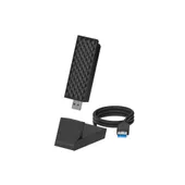 NETGEAR Nighthawk WiFi 7 USB 3.0-Adapter (A9000) BE6500 Tri-Band kabellose Gigabit-Geschwindigkeit (bis zu 6,5 GBit/s) – 6-GHz-Frequenzbereich – Kompatibel mit Routern/Mesh – Für Windows 11-PCs