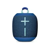 Ultimate Ears WONDERBOOM 4 Blau, Kompakter Bluetooth Lautsprecher (A2DP), 360- Grad- Klang, PartyUp Funktion, IP67- zertifizierte
