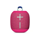 Ultimate Ears WONDERBOOM 4 Pink, Kompakter Bluetooth Lautsprecher (A2DP), 360- Grad- Klang, PartyUp Funktion, IP67- zertifizierte