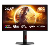 AOC Q27G4ZDR 26.5 Zoll QHD QD-OLED Gaming Monitor 16:9 DP/HDMI 240 Hz