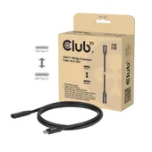 Club 3D CAC-2502 USB-C® 40Gbps Extension Cable 1m/3.28ft 240W 8K60Hz M/F