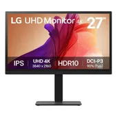 LG UltraFine 27BA45U-B 27 Zoll 4K (UHD) IPS 16:9 60 Hz Office Monitor DP/HDMI