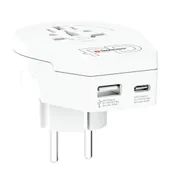SKROSS World für Europa USB C20PD Reiseadapter mit USB 1.500295-E