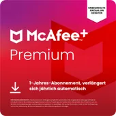 McAfee Plus Premium - Individual | Attach | Download & Produktschlüssel