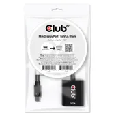 Club 3D CAC-2113 MiniDisplayPort™ / VGA Black Active Adapter M/F