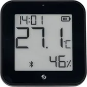 Shelly Blu ZB H&T Display Black Temperatur- & Feuchtigkeitssensor Bluetooth Zigbee Schwarz