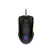 MSI FORGE GM300 Schwarz Gaming-Maus, kabelgebunden, USB-A, 7200 DPI