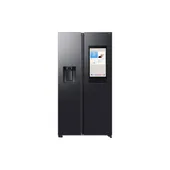 Samsung RS90F66BEFEF Side-by-Side Kühlschrank (American Style) 178.4 cm Höhe EEK E Crushed Ice/ Wasser/ Eiswürfel-Spender