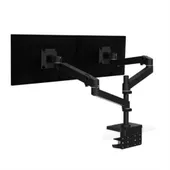 Ergotron 45-690-292 LX PRO Dual Monitor Arm Tischhalterung schwarz