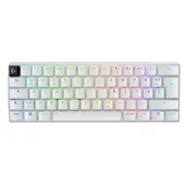 Logitech G PRO X 60 LIGHTSPEED Gaming Tastatur kabellos / kabelgebunden (Funk), Mechanisch, Weiß