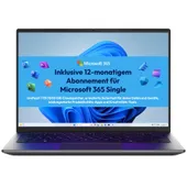 Medion Avantum 14 E1e Laptop 14" FHD Intel N4500 8GB/128GB SSD Win 11S inkl. M365 Single Jahresabo + 1TB Cloudspeicher