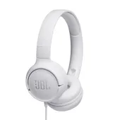 JBL TUNE 500 weiß - Kabelgebundener On-Ear-Kopfhörer Mikrofon