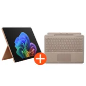 Microsoft Surface Pro 13" (12. Edition) Touch Dune Snapdragon X2 Elite 16GB/512GB SSD Win11 EP2-65180 inkl. MS Pro Keyboard mit Stiftaufbewahrung Sand