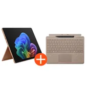 Microsoft Surface Pro 13" (12. Edition) Touch Dune Snapdragon X2 Elite 16GB/1TB SSD Win11 EP2-65078 inkl. MS Pro Keyboard mit Slim Pen Sand