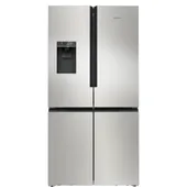 Siemens KF96DPPEA iQ700 Side-by-Side Kühlschrank (Multi-Door Style) 183 cm Höhe EEK E Crushed Ice/ Eiswürfel/ Wasser-Spender