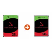 Seagate 2er Set IronWolf Pro NAS HDD ST28000NT000 56 TB - 2x 28 TB 3,5 Zoll SATA 6 Gbit/s CMR