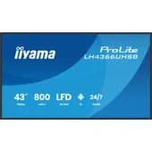 iiyama ProLite LH4366UHSB-B1AG 108cm (43") 4K UHD Monitor HDMI/DP/USB-C