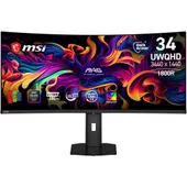 MSI MAG 341CQPDE QD-OLED X28 34 Zoll UWQHD Quantum Dot Panel 21:9 280 Hz Curved Gaming Monitor