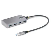 StarTech.com 4-Port USB 3.0 Hub 4x USB-A, Überstromschutz (OCP), Wake on USB