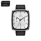 Amazfit Active 2 Square 43 mm NFC Smartwatch Black mit AMOLED, Saphirglas, GPS, Offline-Karten und HYROX-Modus
