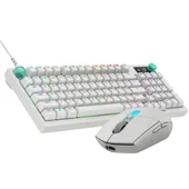 Logitech G Gaming Set G316 X 98 & G305 X SUPERLIGHT – RGB Tastatur + Wireless Gaming Maus, Weiß