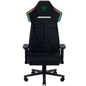 Razer Soma Chroma RGB Gaming-Stuhl, kabellos, Chroma RGB, HyperSpeed Wireless, Bluetooth, ergonomische Lordosenstütze, bis 150 kg, Schwarz