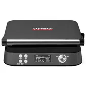 Gastroback 42449 Waffeleisen Advanced Control Edelstahl BLACK EDITION