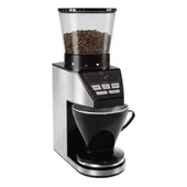 Melitta Calibra 1027-01 Elektrische Kaffeemühle mit integrierter Waage Schwarz/ Edelstahl