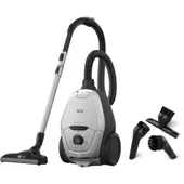 AEG VX8 Staubsauger mit Beutel Grau mit Multi-Bodendüse