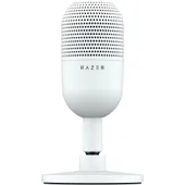 Razer Seiren V3 Mini USB-Mikrofon Weiß | 14-mm-Kondensatorkapsel, Supernierencharakteristik, Tap-to-Mute, 96 kHz, Plug & Play