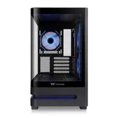 Thermaltake Arctus 190 TG ARGB Gaming PC Gehäuse Micro-Tower Black Seitenfenster