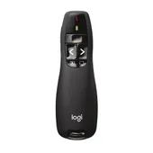 Logitech Wireless Presenter R400 mit rotem Laserpointer, 15 m Reichweite, USB Plug & Play, kabellose Präsentationsfernbedienung