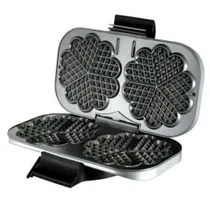 Unold 48241 American Waffelautomat silber