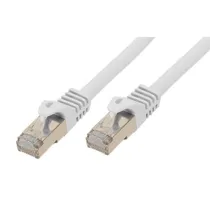 Good Connections Patchkabel mit Cat. 7 Rohkabel S/FTP weiß 1m
