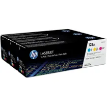 HP CF371AM / 128A Original Toner Multipack (Cyan, Magenta, Gelb)